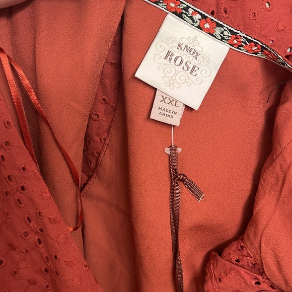 NWT Knox Rose Dotted Swiss Minidress - Picture 5 of 6